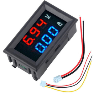0-100V 10A Dual LED Voltmeter Ammeter Monitor Panel