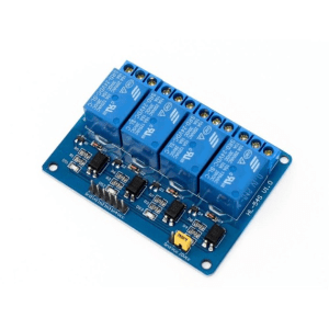 12V 4 Channel Relay Module with Light Coupling Low Level Trigger Optocoupler