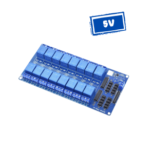 5V 16 Channel Relay Module with Light Coupling Low Level Trigger Optocoupler