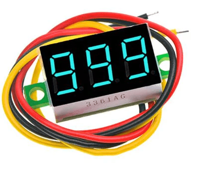0.28 inch 3.5-30V Three-Wire DC Voltmeter - Image 2