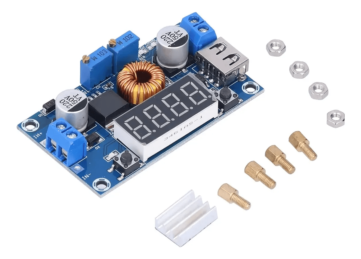 XL4015 5A DC-DC Step Down Adjustable Power Supply Buck Module - Image 9