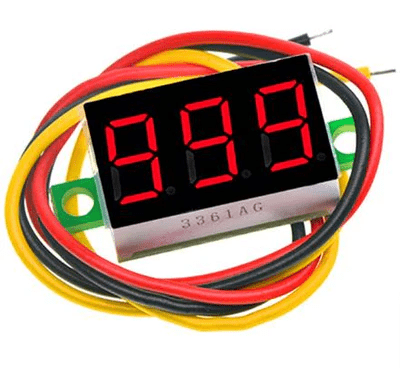 0.28 inch 3.5-30V Three-Wire DC Voltmeter - Image 4