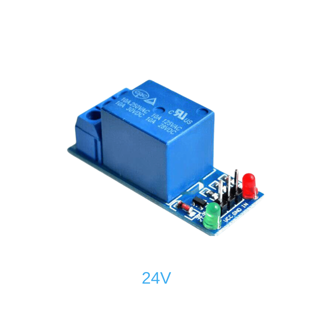 Relay Module 24V (1 Channel) Active Low Level Trigger