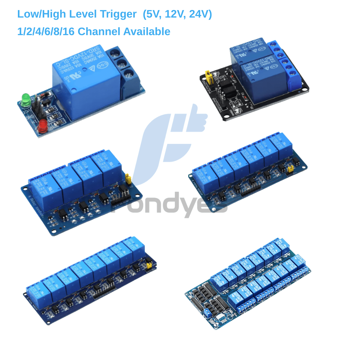 Relay Module 24V 6 Channel Active Low Level Trigger - Image 2