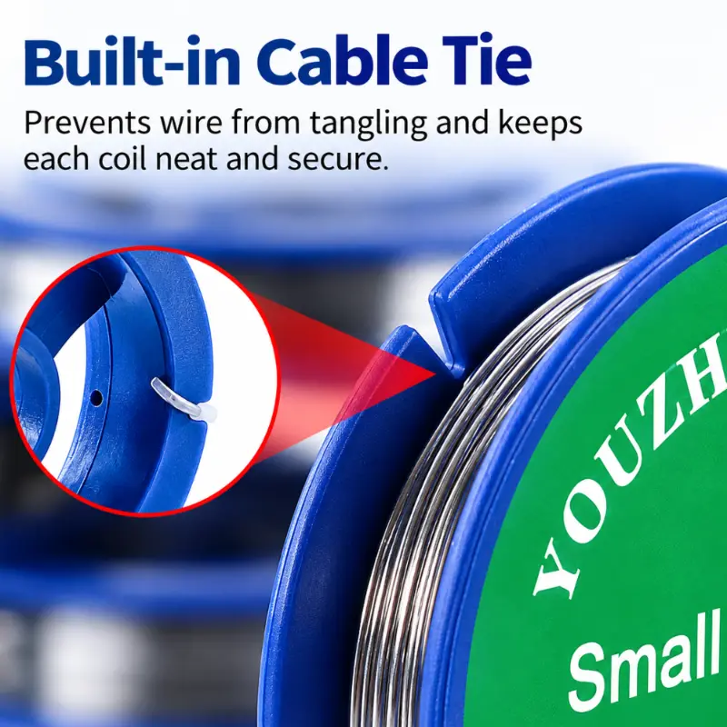 Stainless Steel Solder Wire – 2.2% Flux, Easy Melt 5 Stainless Steel Solder Wire – 2.2% Flux, Easy Melt - Image 5