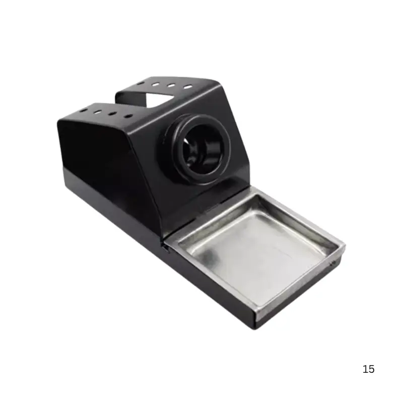 936 Soldering Iron Stand Safe, Sturdy & Compact 2 soldering iron holder